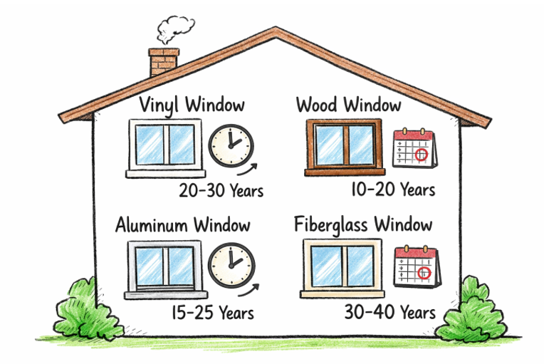 How Long Do Residential Windows Typically Last?