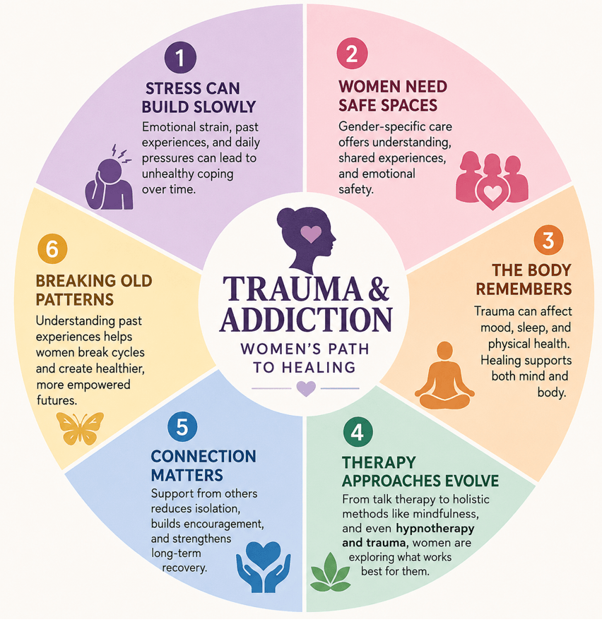 Why More Women Are Talking About Trauma and Addiction Recovery