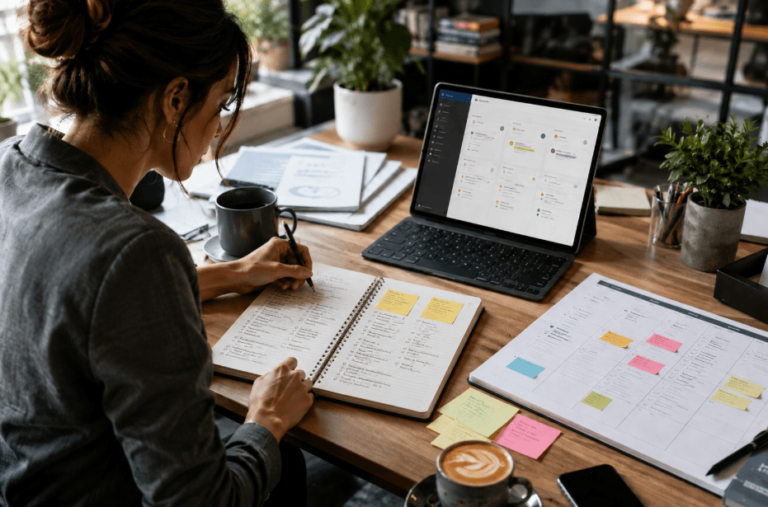 How Busy Managers Can Turn Daily Notes Into Weekly Action Plans