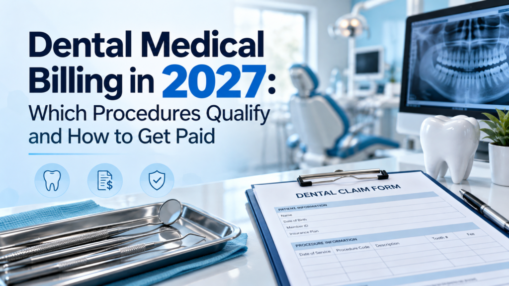 Dental Medical Billing in 2027: Which Procedures Qualify and How to Get Paid